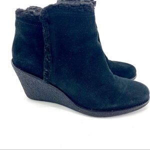 Cole Haan Michelle shearling waterproof suede boot